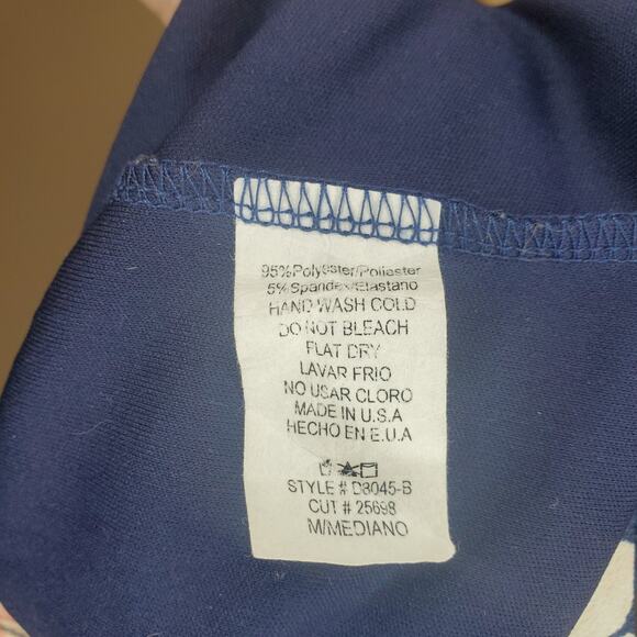 Scobe Blue Floral Romper Medium - Picture 7 of 7